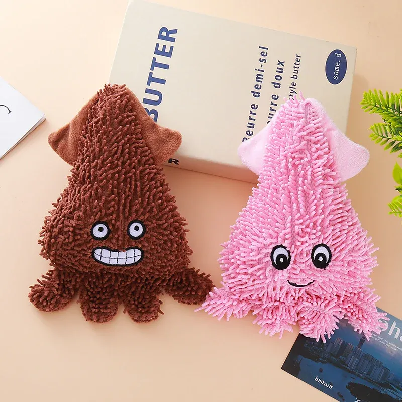 Heart Squid Mop Plush Dog Toy - photo 2
