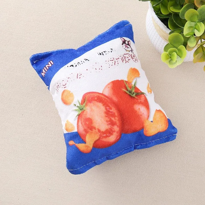 Chips Bag Plush Dog Toy - photo 6