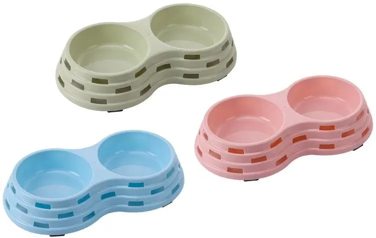 Small Slotted Bowl - slotted pet bowl wholesale from Lanshine Pet
