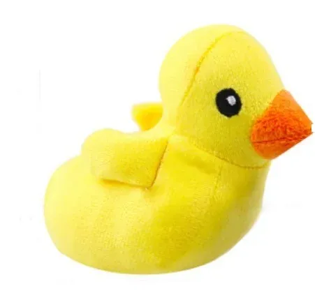 Little Yellow Duck Plush Dog Toy wholesale from Lanshine Pet