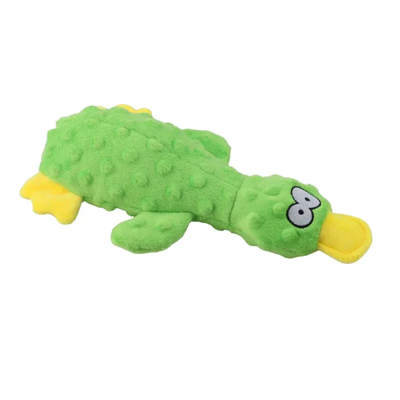 Bubble-Texture Duck Plush Dog Toys - photo 1