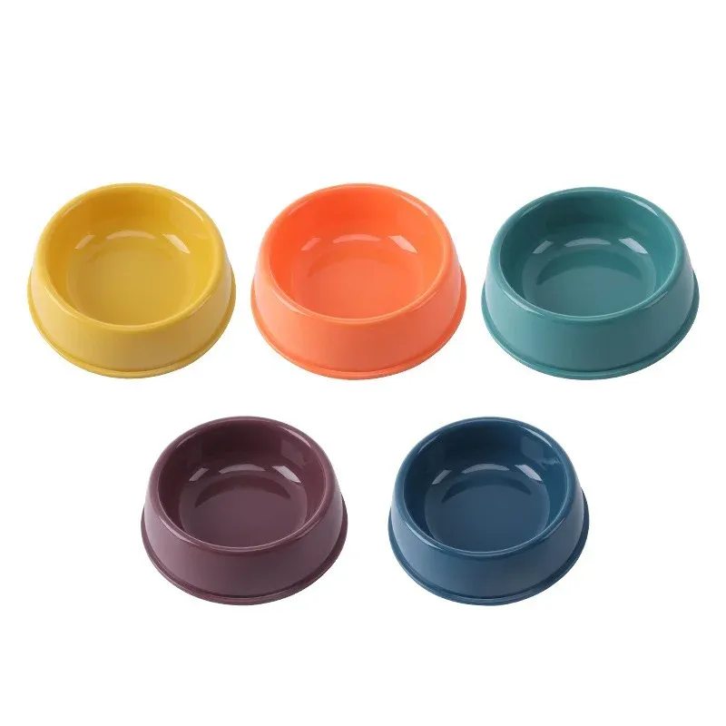 Small Plastic Round Bowl - small round pet bowl wholesale from Lanshine Pet