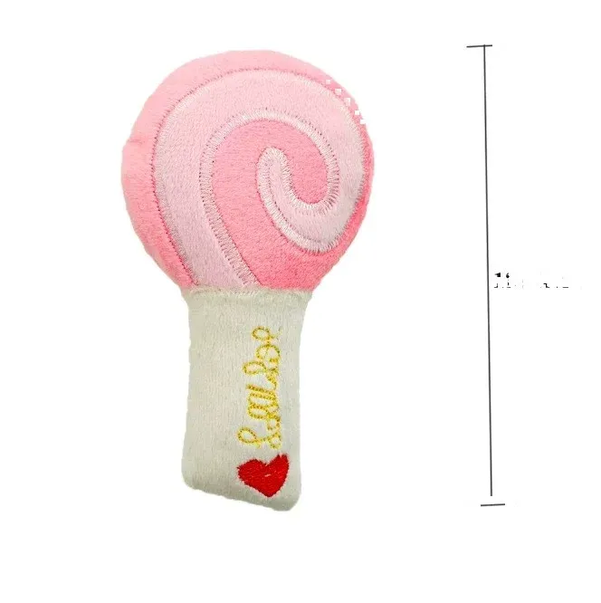 Lollipop Plush Dog Toy - photo 1
