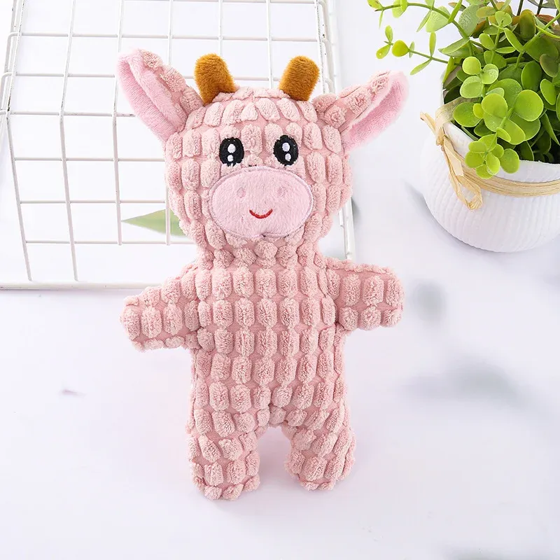 Mini Corn-Grain Animals Plush Dog Toys - photo 5