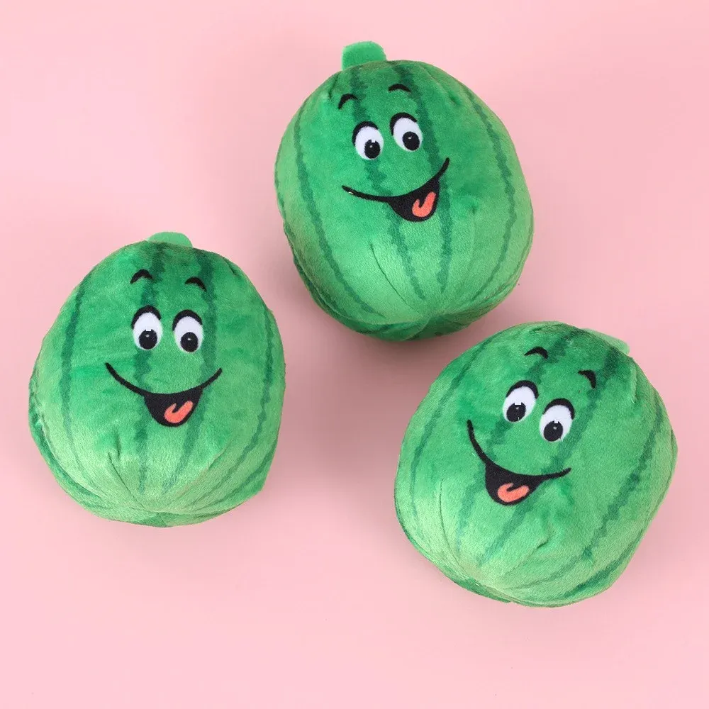 Big Watermelon Plush Dog Toy wholesale from Lanshine Pet