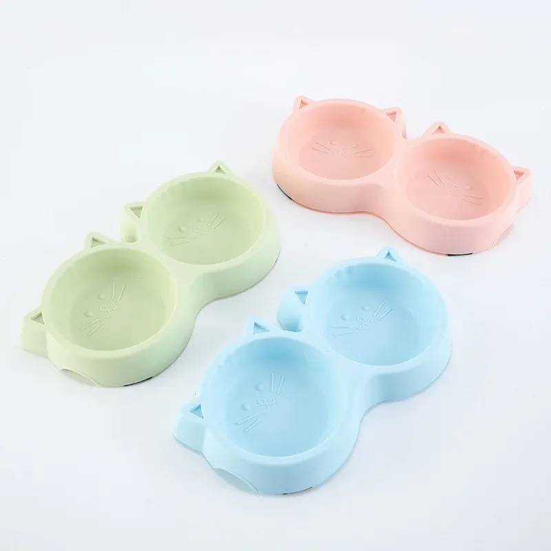 Cat-Face Double Bowl - photo 1