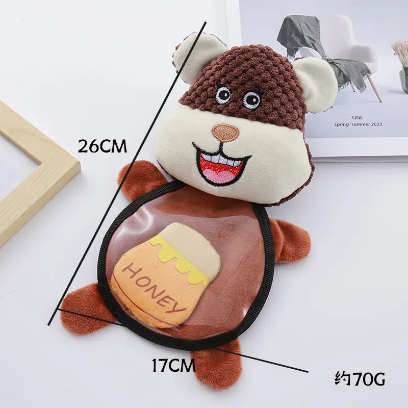 Treasure Animal Plush Dog Toys (3 Styles) - photo 4