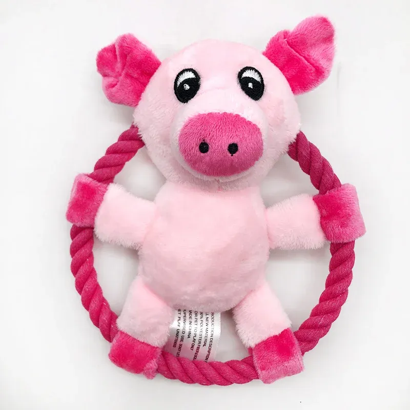 Frisbee Animals Plush Dog Toys - photo 1