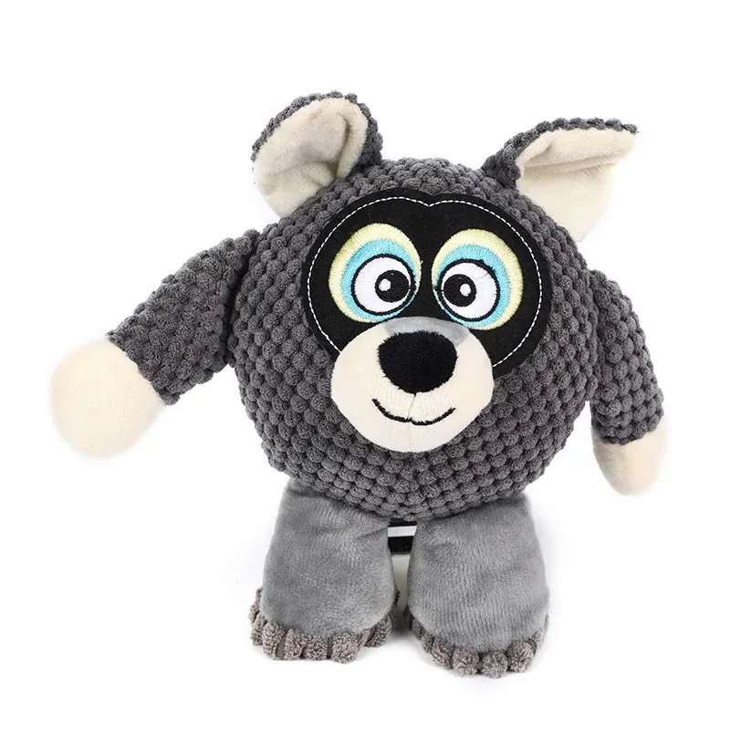 Big-Eye Animals Plush Dog Toys - photo 4