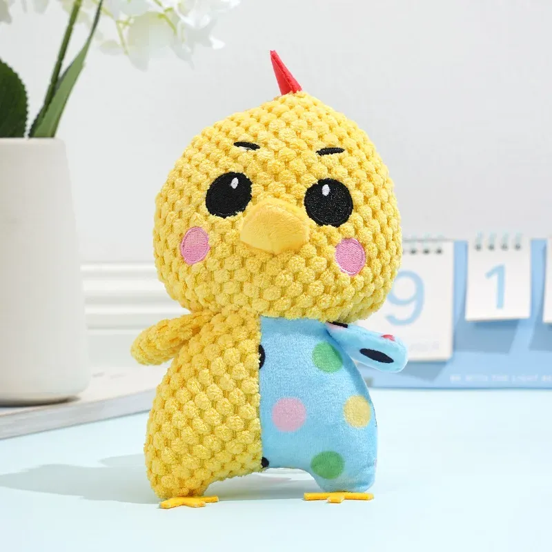 Yellow Chick Plush Dog Toy wholesale from Lanshine Pet
