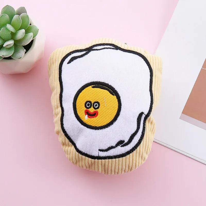 Breakfast Set Crinkle Plush Dog Toys - photo 4