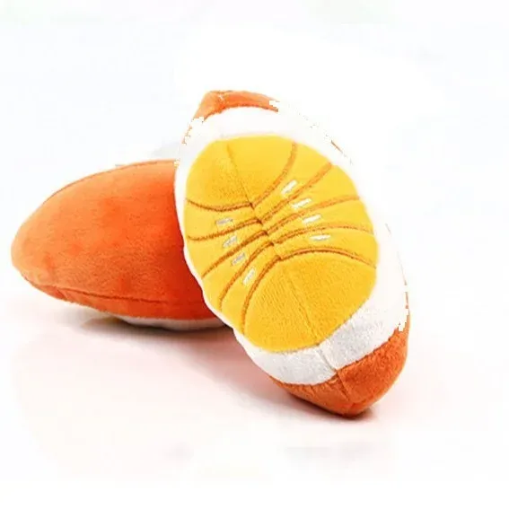 Orange Plush Dog Toy wholesale from Lanshine Pet