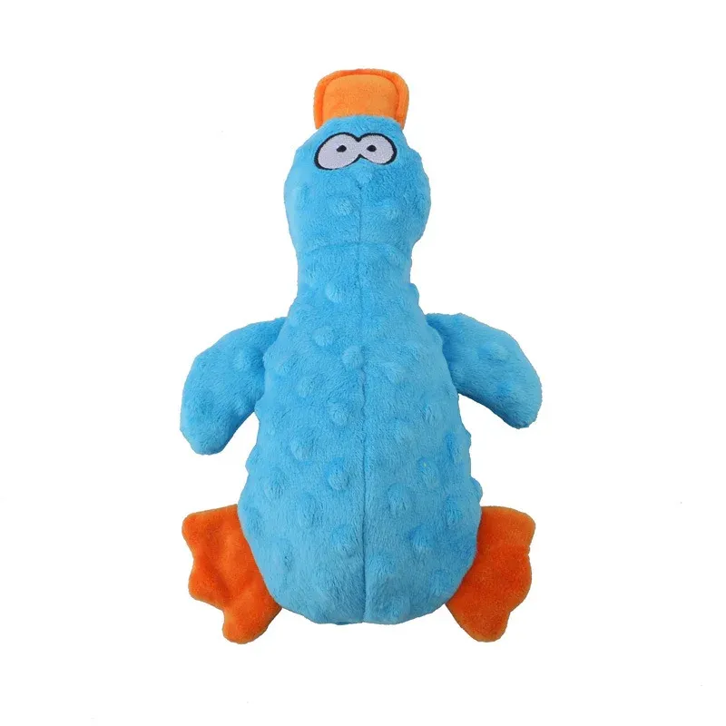 Bubble-Texture Duck Plush Dog Toys - photo 4