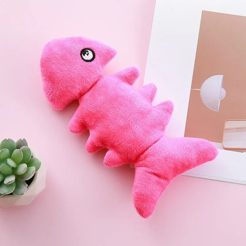 Fish Bone Plush Dog Toy - photo 6