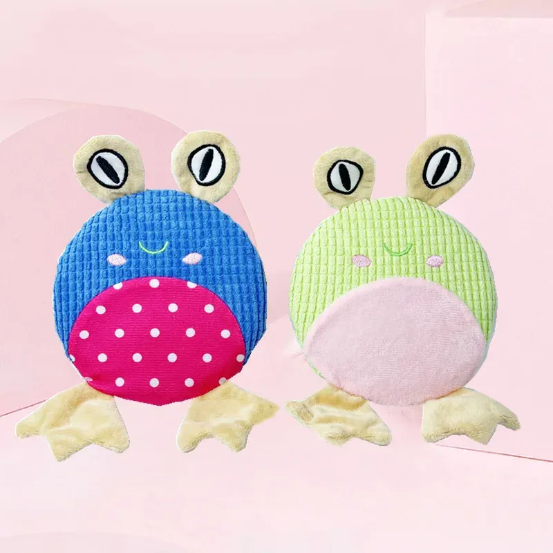 Frog Plush Dog Toy wholesale from Lanshine Pet