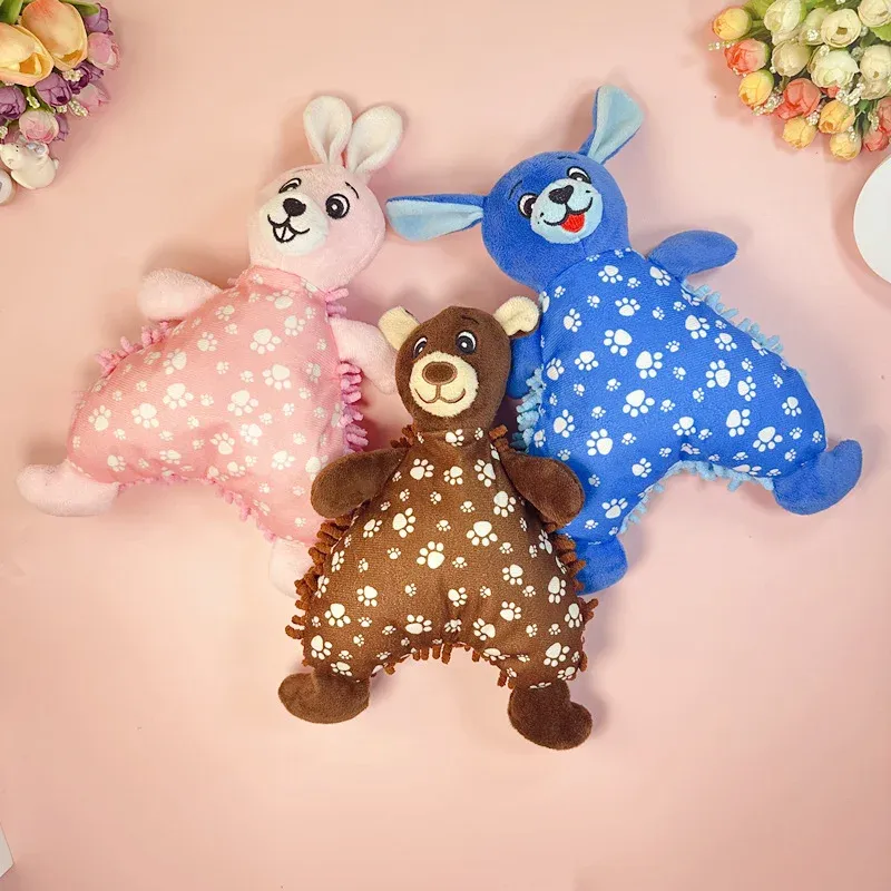 Big-Belly Mop Animals Plush Dog Toys wholesale from Lanshine Pet