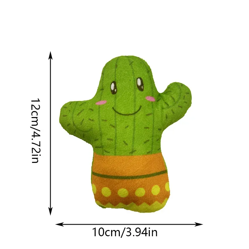 Cactus Plush Cat Toys - photo 1