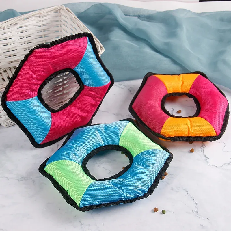 Oxford Hexagon Frisbee Dog Toy wholesale from Lanshine Pet