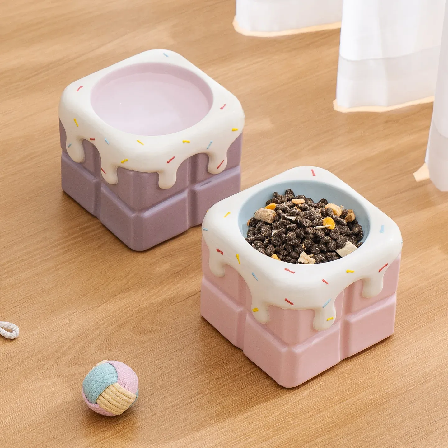 Chocolate-Block Ceramic Bowl - photo 4