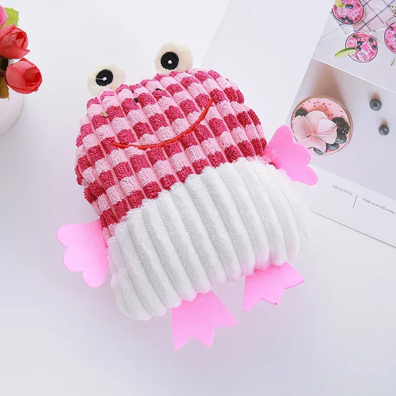 Rainbow Frog Plush Dog Toy - photo 4