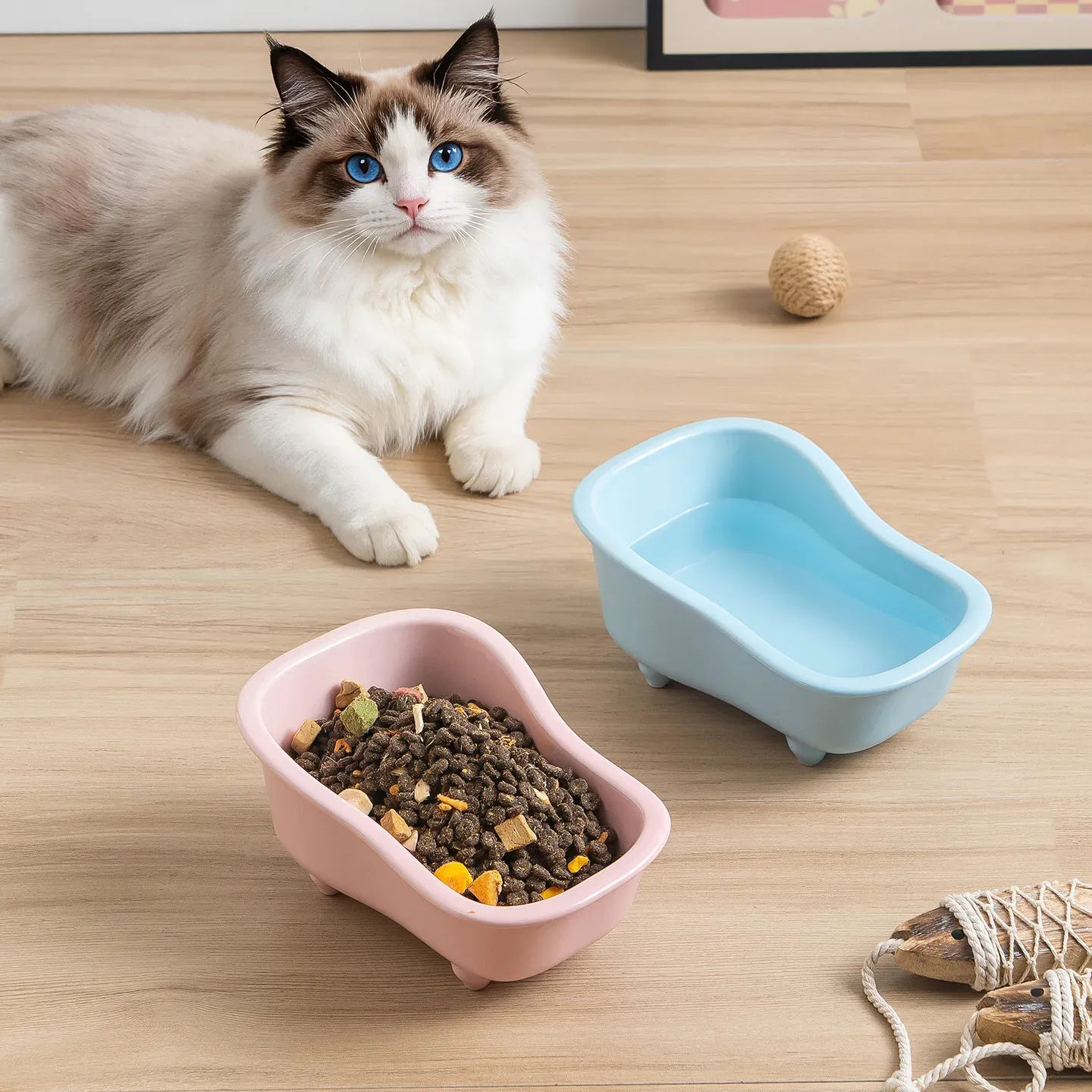 Creative Bathtub-Shaped Ceramic Bowl (700ml) - photo 2