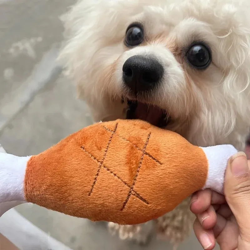 Double-Head Chicken Leg Dog Toy 01 wholesale from Lanshine Pet