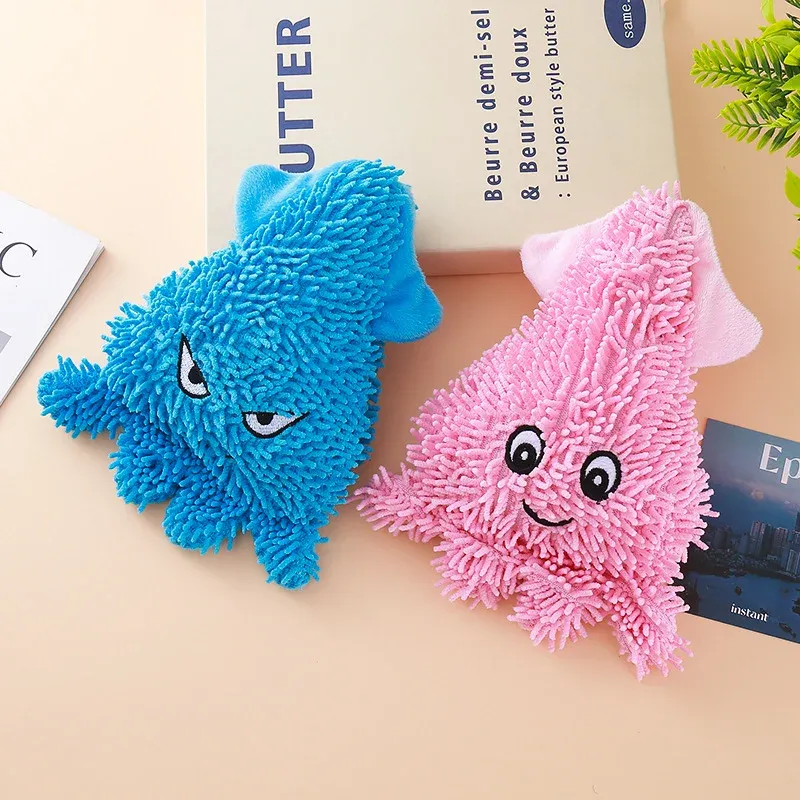 Heart Squid Mop Plush Dog Toy - photo 3