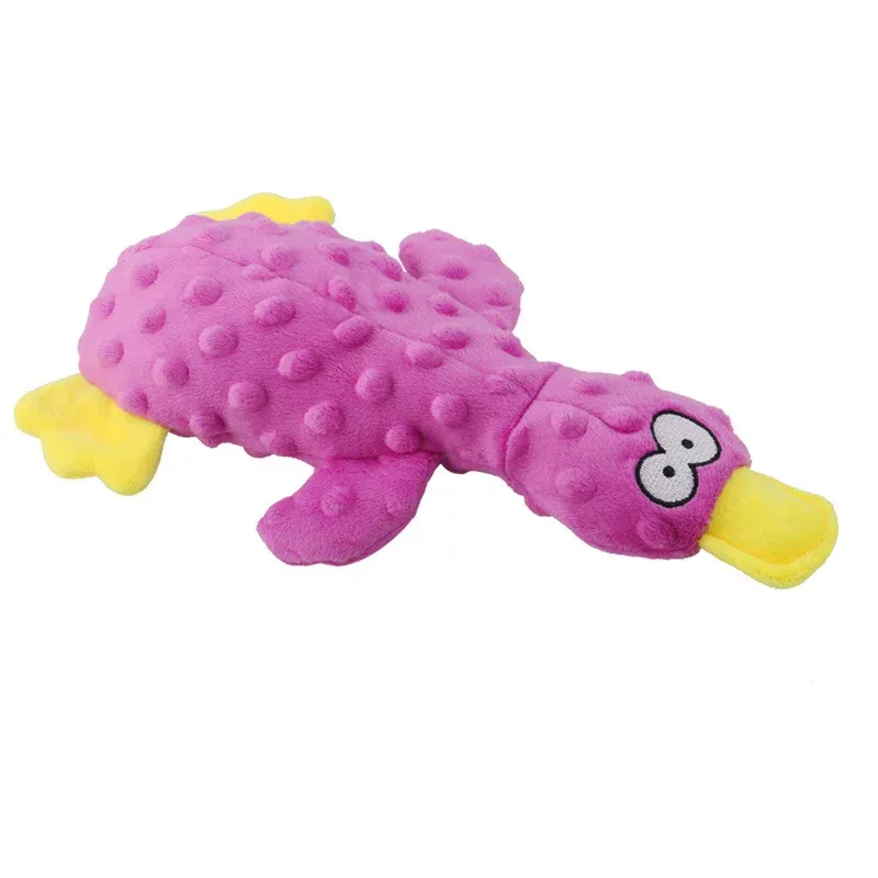 Bubble-Texture Duck Plush Dog Toys - photo 3