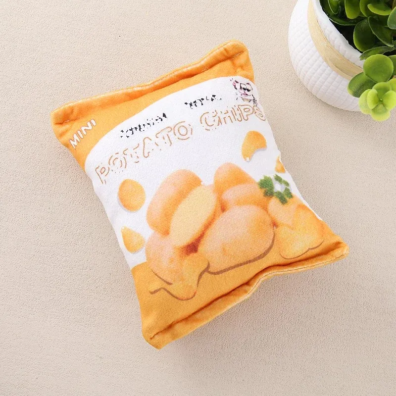 Chips Bag Plush Dog Toy - photo 5