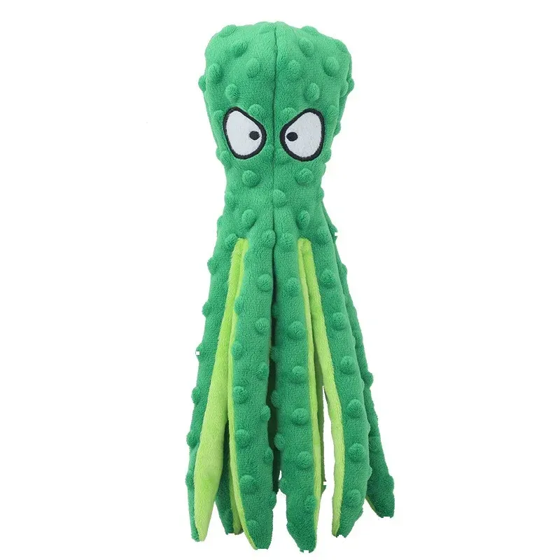 Shell Octopus Plush Dog Toy - photo 5