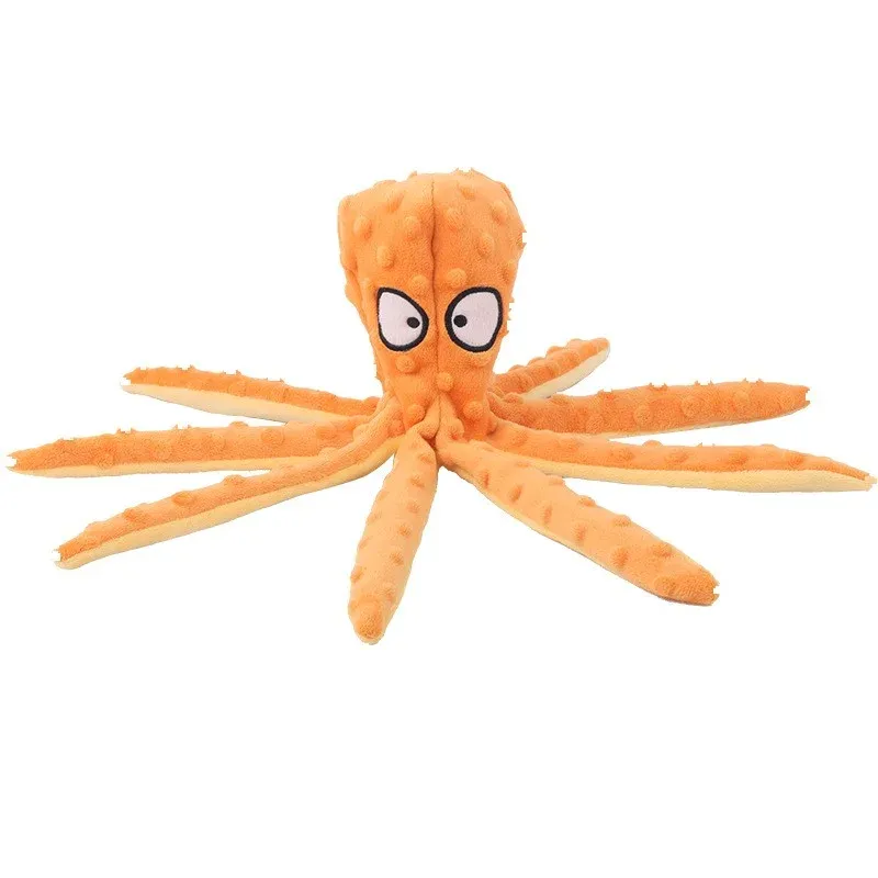 Shell Octopus Plush Dog Toy - photo 1