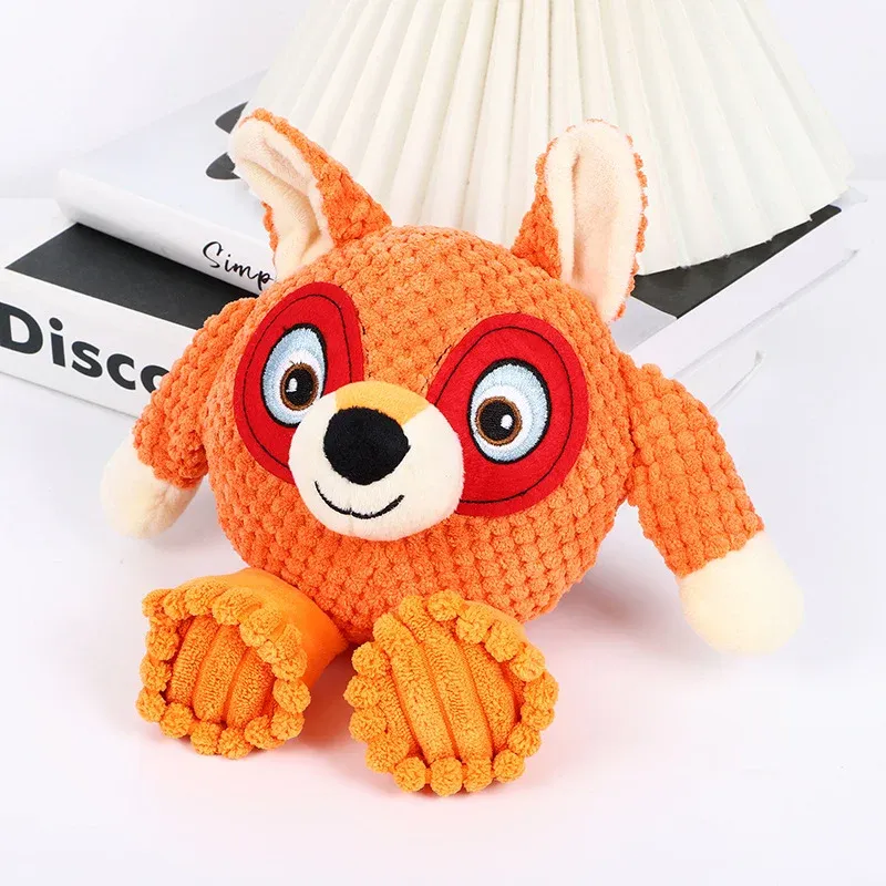 Big-Eye Animals Plush Dog Toys - photo 6