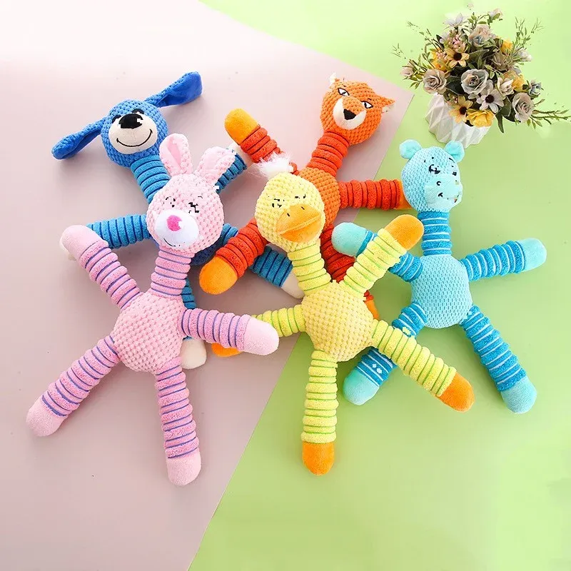 Big-Letter Forest Animals Dog Toys wholesale from Lanshine Pet