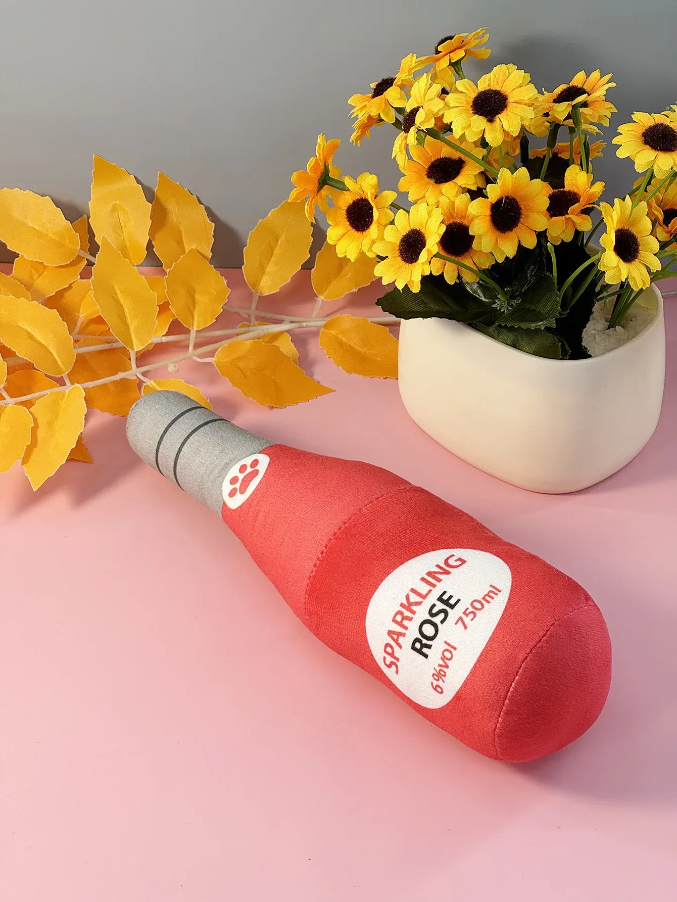 Wine Bottle Plush Dog Toys (6 Styles) - photo 7