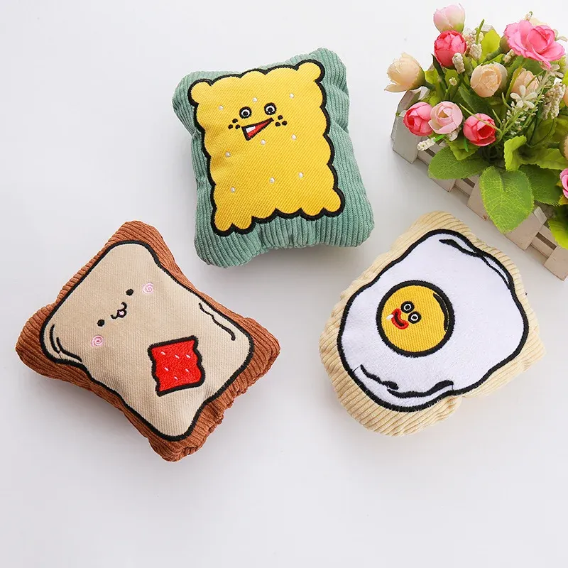 Breakfast Set Crinkle Plush Dog Toys - photo 1