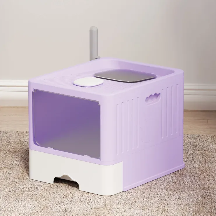 Square Drawer-Type Litter Box wholesale pet product from Lanshine Pet