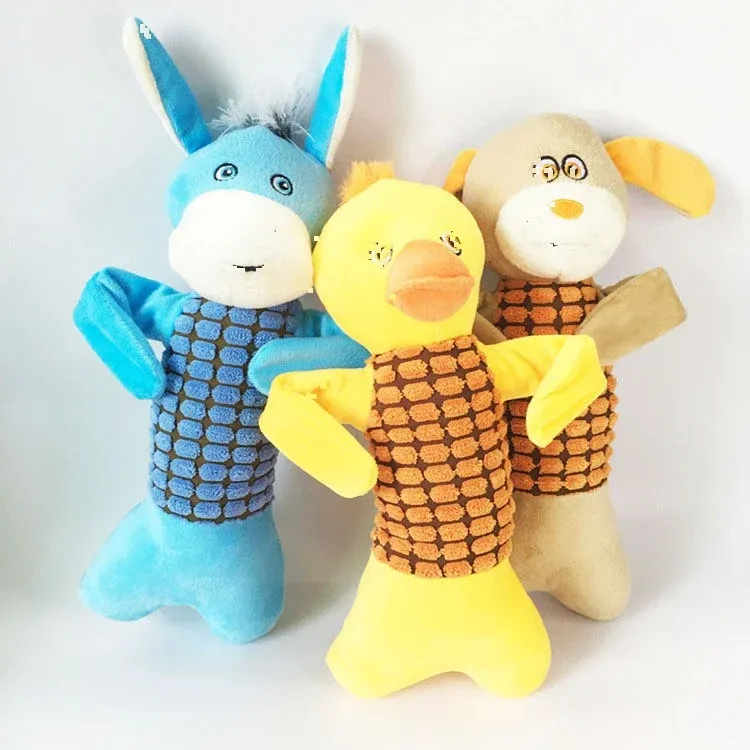 Flap Donkey Duck Dog Plush Toys wholesale from Lanshine Pet