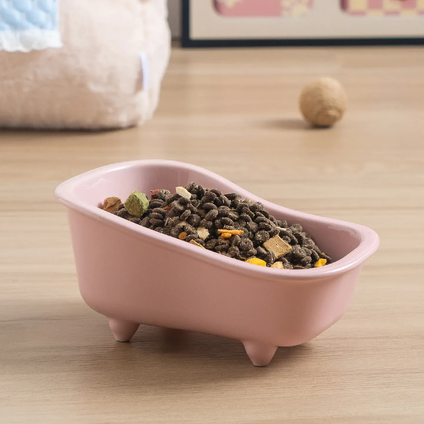 Creative Bathtub-Shaped Ceramic Bowl (700ml) - photo 3