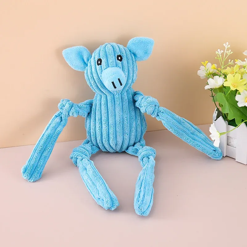 Long-Leg Pig and Dog Plush Dog Toys - photo 3