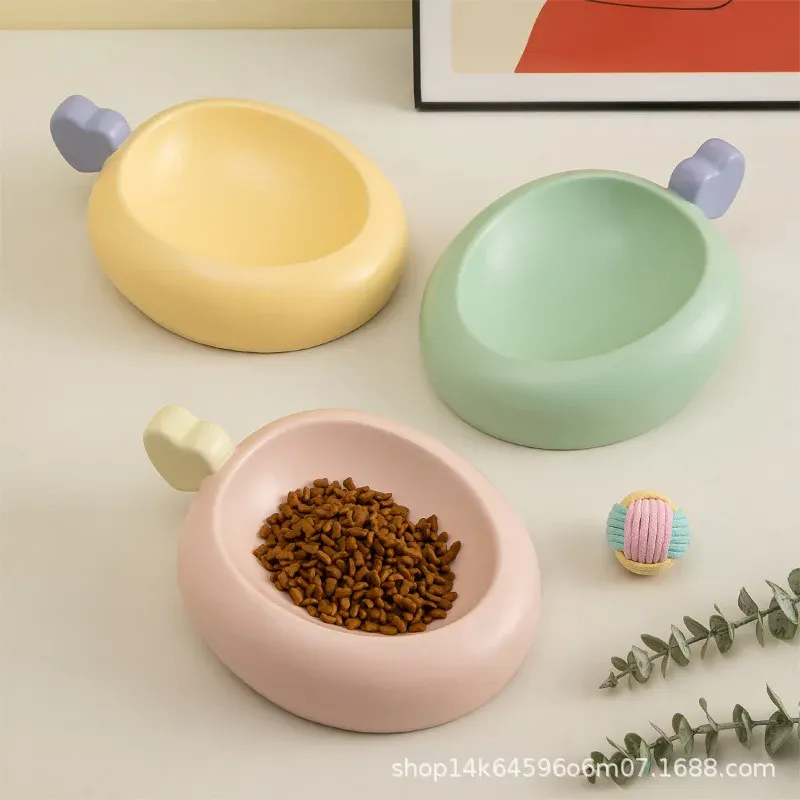 Cream Ceramic Pet Bowl - photo 2