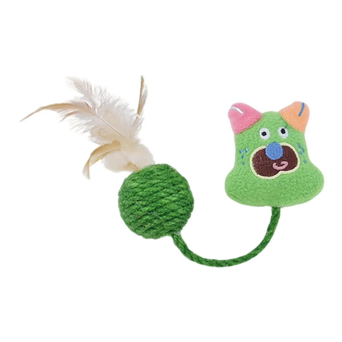 Smiley Ball Feather Cat Teaser - photo 2