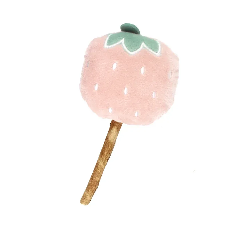 Fruit Plush Cat Toy Pops - photo 4
