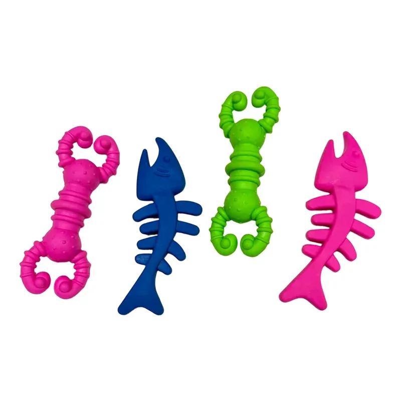TPR Fish Bone Chew Toy - photo 3