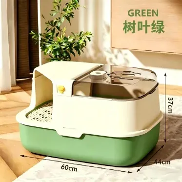 Corridor Enclosed Litter Box – Stainless Steel - photo 3