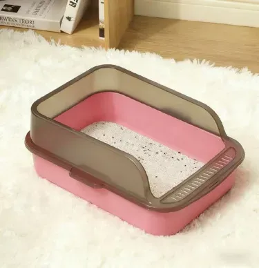 Small Handled Semi-Enclosed Litter Box - photo 3