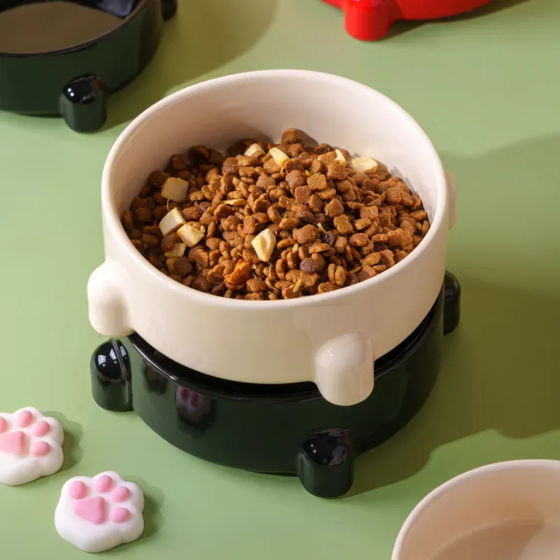 Wide-Mouth Ceramic Pet Bowl - photo 3