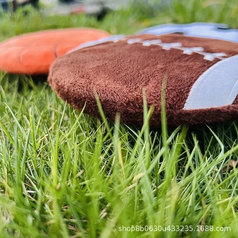 Ball Frisbee Plush Dog Toy - photo 1
