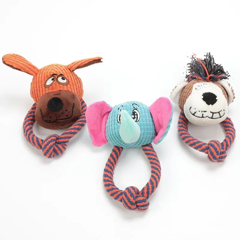 Rope Knot Elephant Dog Monkey Dog Toys (3 Designs) wholesale from Lanshine Pet