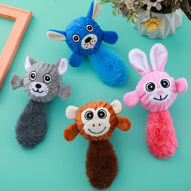 Spiky Ball Plush Dog Toys - photo 2