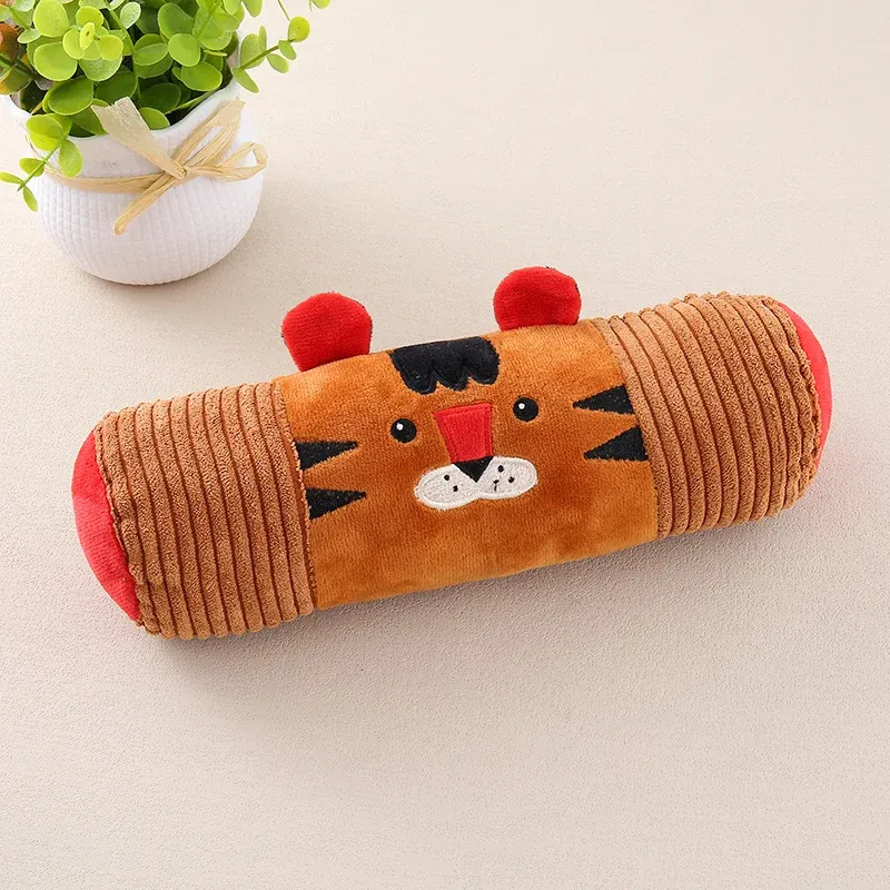Animal Bolster Pillow Plush Dog Toys - photo 5